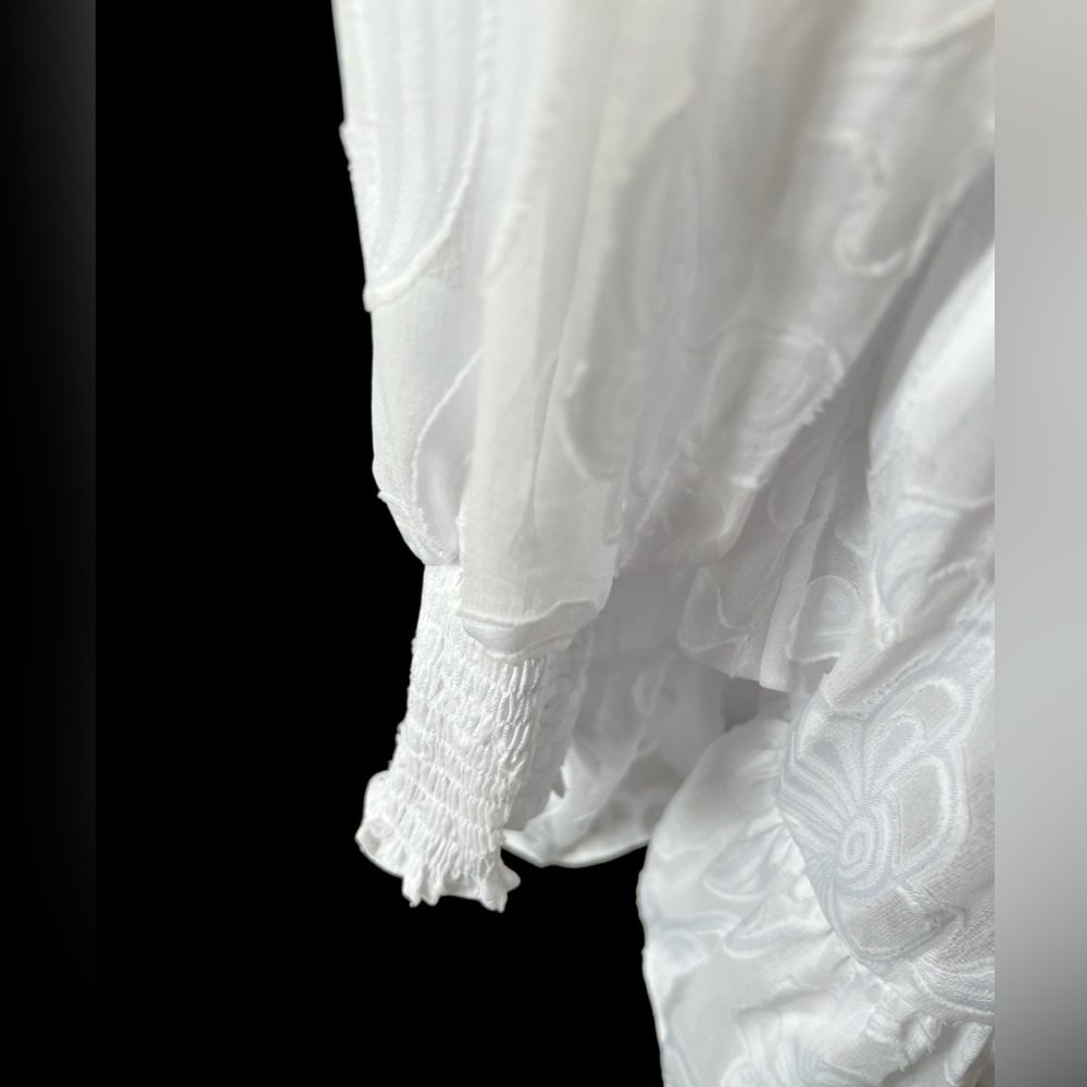 Lilly Pulitzer Christiana Long Sleeve Resort White Dress - Picture 4 of 7